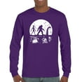 thumbnail image 1 of Alien Bigfoot Loch Ness Monster Moon Long Sleeve T-shirt Funny Space UFO Hunter Sasquatch Yeti Dinosaur Nerd Believe, 1 of 7