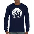 thumbnail image 1 of Alien Bigfoot Loch Ness Monster Moon Long Sleeve T-shirt Funny Space UFO Hunter Sasquatch Yeti Dinosaur Nerd Believe, 1 of 7