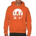thumbnail image 1 of Alien Bigfoot Loch Ness Monster Moon Sweatshirt Funny Space UFO Hunter Sasquatch Yeti Dinosaur Nerd Believe Hoodie, 1 of 7
