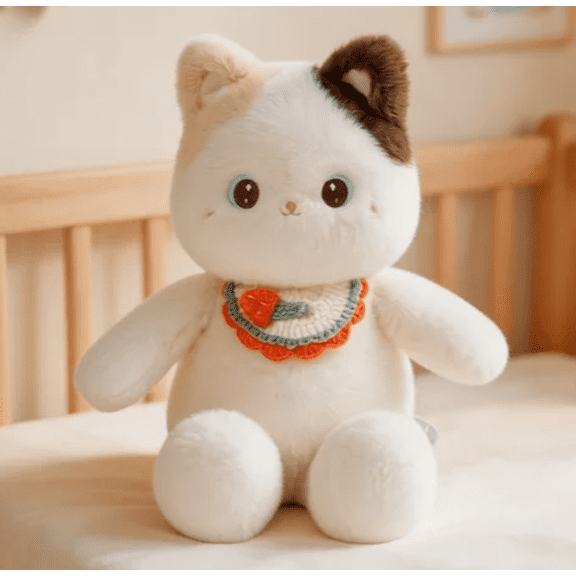 Alien&Black&White Plush Cat Meme PlushGoals - Flutter The Fuzzy Cat-tipillar | Cute Kawaii Soft Plush Caterpillar Cat Cuddly Bug, 12.59 inches