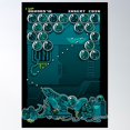 thumbnail image 1 of Alien Bobble - Bust A Move Alien Tee Poster Wall Art, Modern Wall Decor For Living Room Bedroom, 16x24 UNFRAMED, 1 of 3