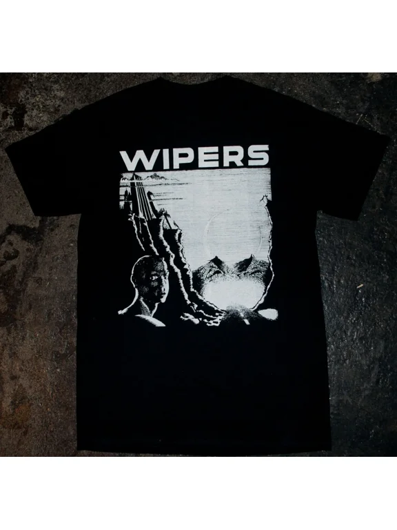 Alien Boy Wipers shirt Black T-Shirt Cotton Full Size Unisex