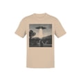 thumbnail image 1 of Alien Cat in Desert Encounter Men's T-shirt, 1 of 3