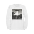 thumbnail image 1 of Alien Cat in Desert Encounter Women's Sweatshirt, 1 of 3