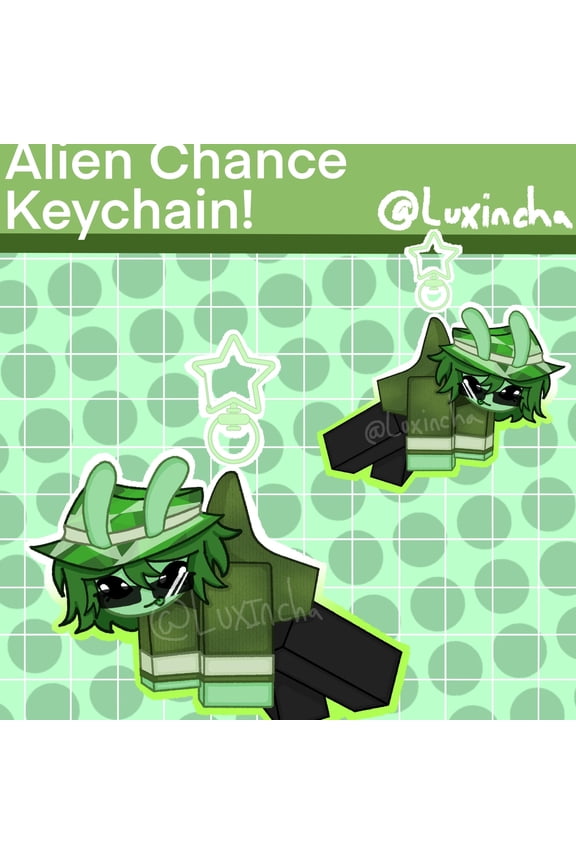 Alien Chance Forsaken Keychain