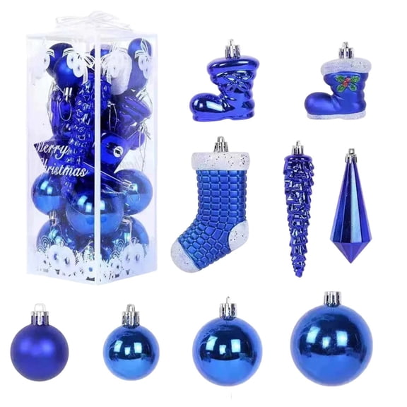 Alien Christmas Balls, Tree Ornament Set, 21-Pack Holiday Decoration, Shatterproof Design, Home Decorationation