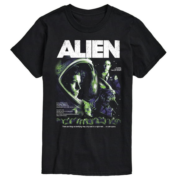 Alien - Collage - Men's Short Sleeve Graphic T-Shirt