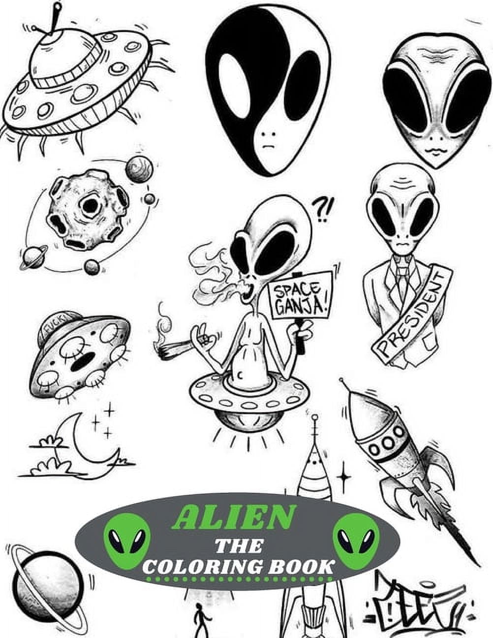 Alien Coloring Book for Kids Ages 8-12: An Awesome Collection of  Out-of-this-World Images for Boys and Girls to Color! (The Fun Children  Book Series): Wolf, Jonny: 9798839944718: : Books