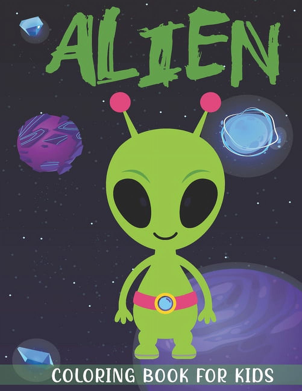 Alien Coloring Book for Kids 8-12 Ages Graphic by Chic And Sleek Designs ·  Creative Fabrica