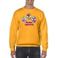 thumbnail image 1 of Alien Cosmic Approval Sweatshirt Men -Smartprints Designs, Male Large, 1 of 4