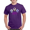 thumbnail image 1 of Alien Cosmic Approval T-Shirt Men -Smartprints Designs, Male 3X-Large, 1 of 4