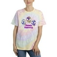 thumbnail image 1 of Alien Cosmic Approval Tie Dye Spiral Women -Smartprints Designs, Female Medium, 1 of 4