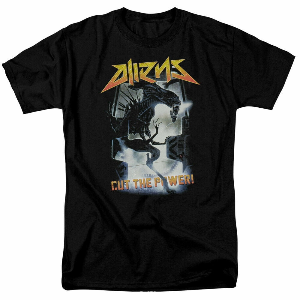 Alien Cut The Power T Shirt Licensed Sci-Fi Horror Movie Retro Classic ...
