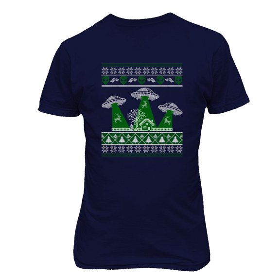 Alien Deer Abbduction Unisex T-Shirt