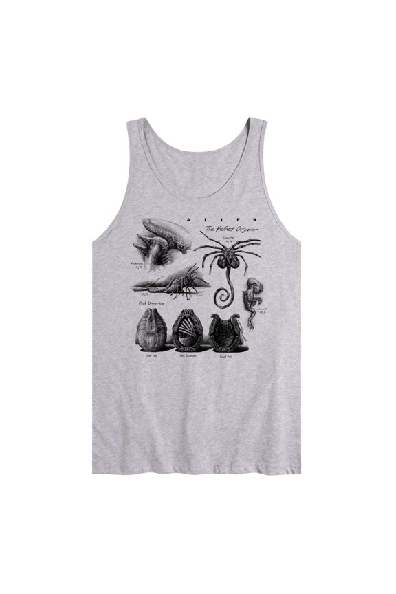 - Diagram - Men's Sleeveless Graphic Tank