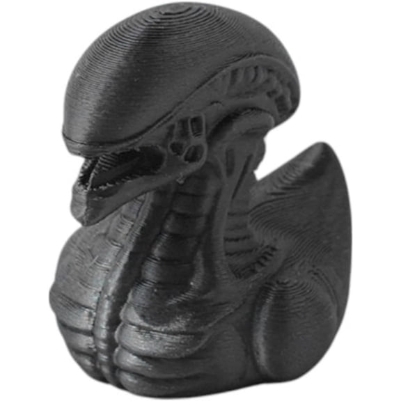 Alien Duck Figurine, Jeeps Ducks for Ducking, 3D Printed Duck for Halloween, Horror Halloween Ducks, Gothic Collectible Figurine, Cruise Ducks for Hiding