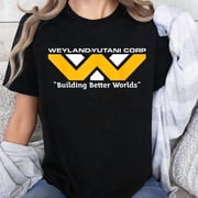 Alien Earth FX Series Weyland-Yutani Corp Logo Official T-Shirt Unisex, Sizes S-5XL, Tbun