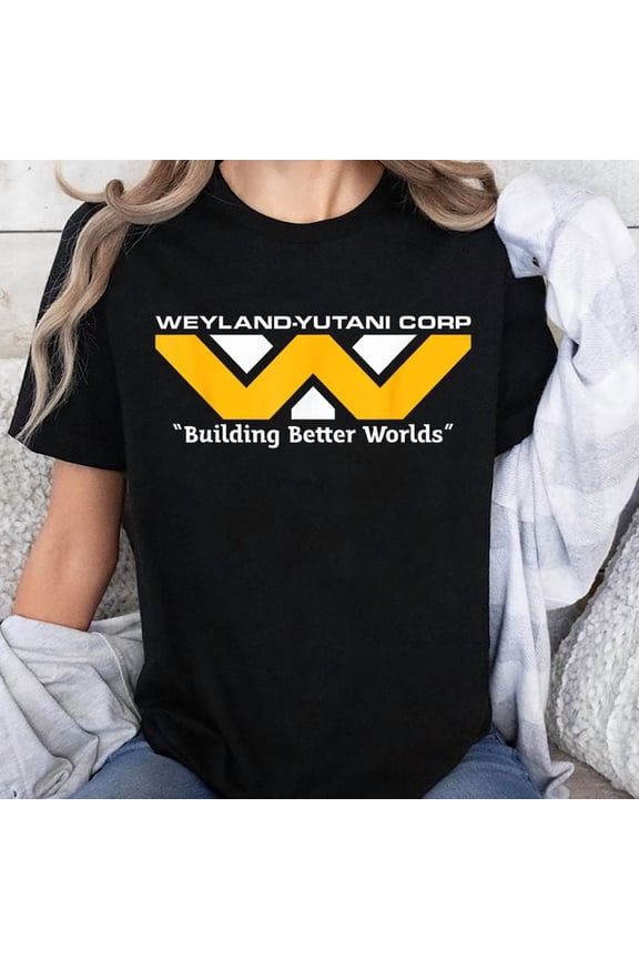 Alien: Earth FX Series Weyland-Yutani Corp Logo Official T-Shirt Unisex, Sizes S-5XL, Tbun