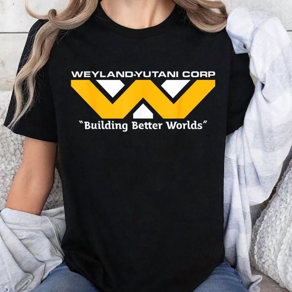 Alien: Earth FX Series Weyland-Yutani Corp Logo Official T-Shirt Unisex, Sizes S-5XL, Tbun