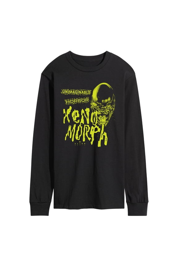 - Xenomorph Spookshow - Men's Long Sleeve Graphic T-Shirt