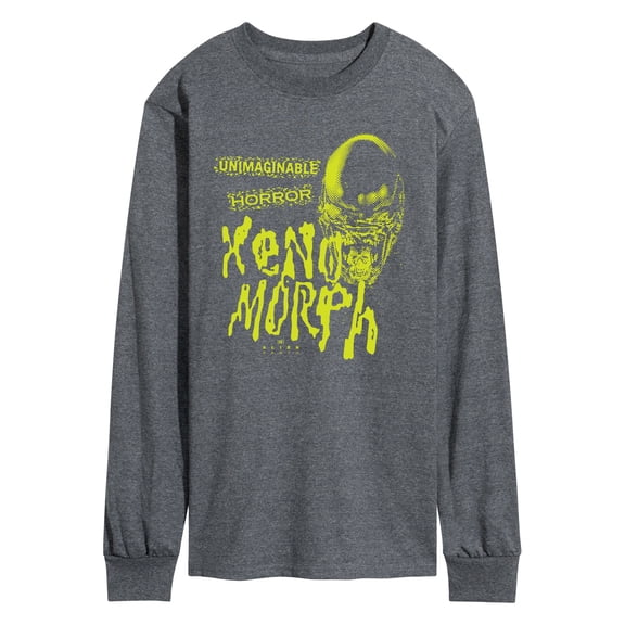 Alien - Xenomorph Spookshow - Men's Long Sleeve Graphic T-Shirt