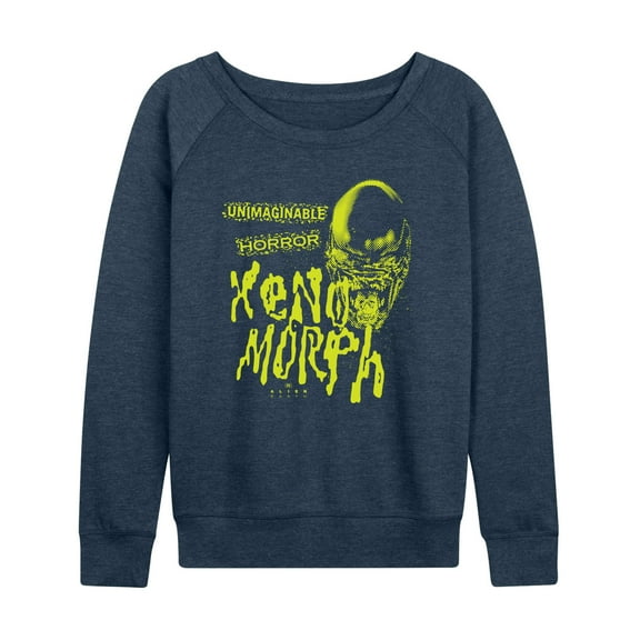 Alien - Xenomorph Spookshow - Women's French Terry Long Sleeve Pullover