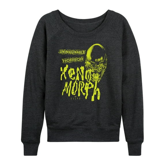 Alien - Xenomorph Spookshow - Women's French Terry Long Sleeve Pullover