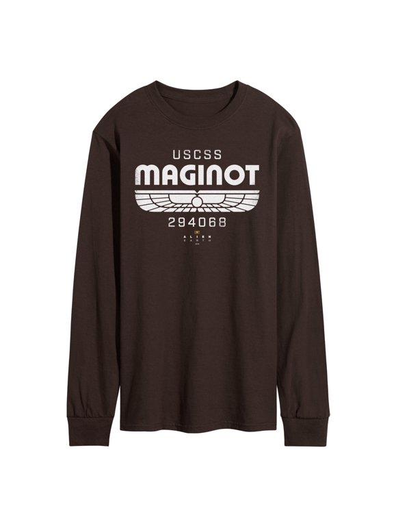 - Uscss Maginot Men's Long Sleeve Graphic T-Shirt