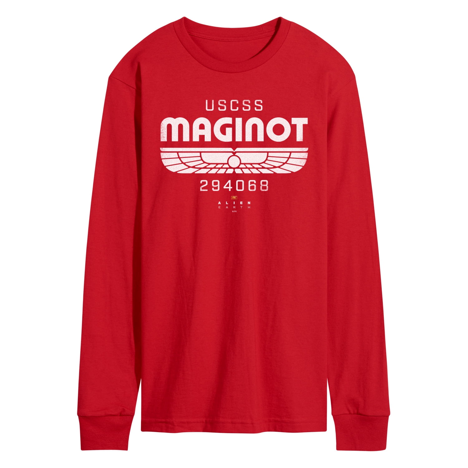 Uscss Al Alien - USCSS Maginot - Men's Long Sleeve Graphic T-Shirt - Walmart.com