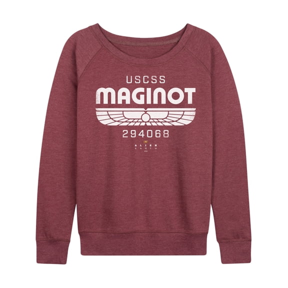 Alien - USCSS Maginot - Women's French Terry Long Sleeve Pullover