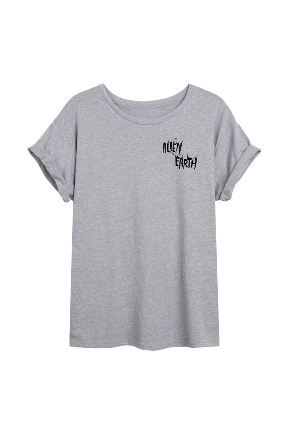 - Weyland Yutani Corp - Juniors Oversized Graphic T-Shirt