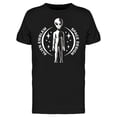 thumbnail image 1 of Alien Emblem Design T-Shirt Men -Image by Shutterstock, Male XX-Large, 1 of 4