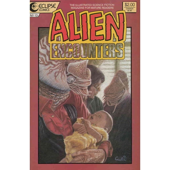 Alien Encounters (Eclipse) #13 VF ; Eclipse Comic Book