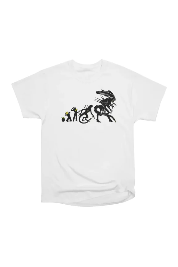 Alien Evolution T-Shirt Tee Gift For Him Merch For Her Apparel For Friend