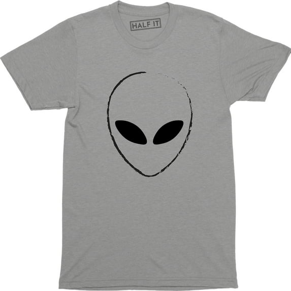 Alien Face - Funny Sci Fi Space Creature Horror Retro Men's T-Shirt