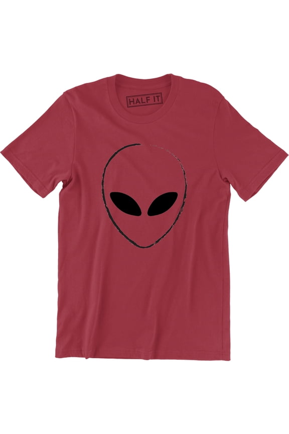 Alien Face - Funny Sci Fi Space Creature Horror Retro Men's T-Shirt