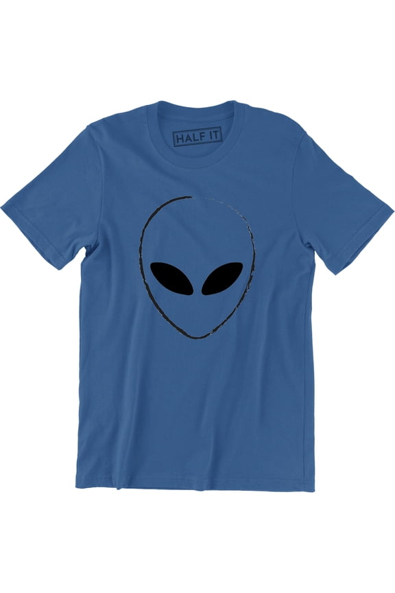 Alien Face - Funny Sci Fi Space Creature Horror Retro Men's T-Shirt