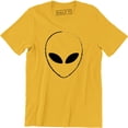 thumbnail image 1 of Alien Face - Funny Sci Fi Space Creature Horror Retro Men's T-Shirt, 1 of 4