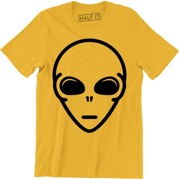 Alien Face Funny Sci Fi Space Horror Retro Fashion Men's T-Shirt