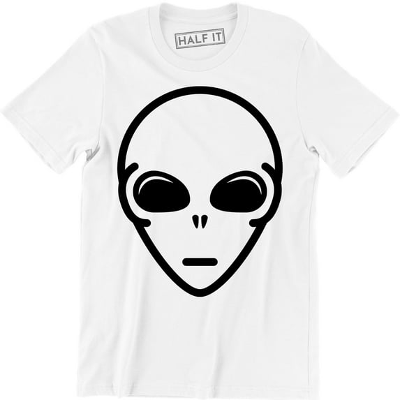 Alien Face Funny Sci Fi Space Horror Retro Fashion Men's T-Shirt