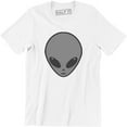 thumbnail image 1 of Alien Face Funny Sci Fi Space Horror Retro Fashion Men's Tee Shirt, 1 of 4