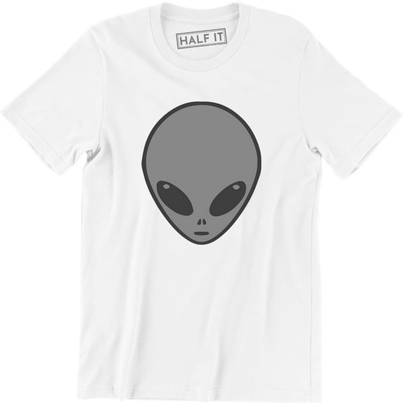 Alien Face Funny Sci Fi Space Horror Retro Fashion Men's Tee Shirt