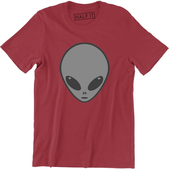 Alien Face Funny Sci Fi Space Horror Retro Fashion Men's Tee Shirt
