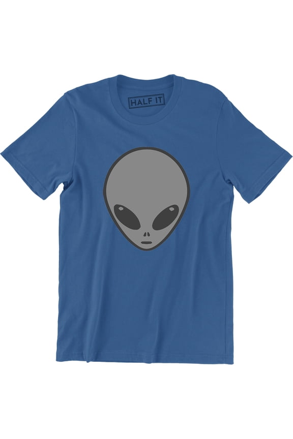 Alien Face Funny Sci Fi Space Horror Retro Fashion Men's Tee Shirt