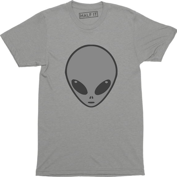 Alien Face Funny Sci Fi Space Horror Retro Fashion Men's Tee Shirt