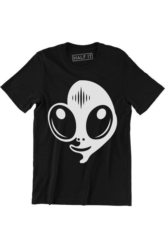 Alien Face Funny Sci Fi Space Horror Retro Fashion Men's Tee