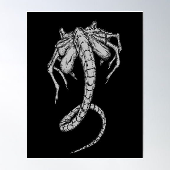 Alien Facehugger Poster Wall Art Modern Wall Decor For Living Room Bedroom Art Home Decor Office Wall Art