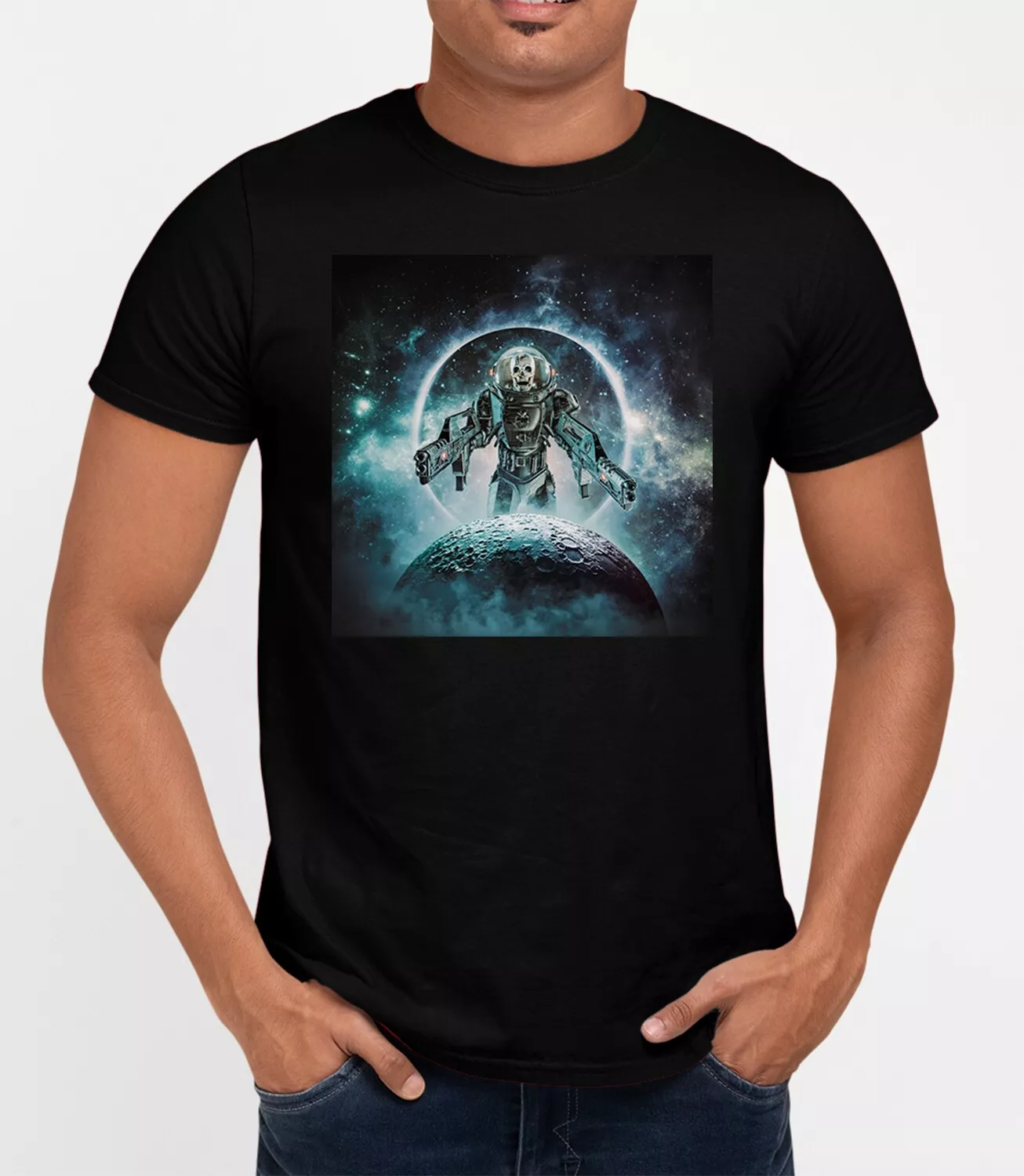 Alien Fighter T-Shirt Temu Shein Classic Movie Tee Gift Retro