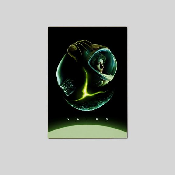 Alien Film By Ridley Scott 1979 Split Movie Poster Size 24''x36'' GoldenGate JSC