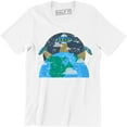 thumbnail image 1 of Alien Flying Saucer Extraterrestrial UFO Abduction Area 51 Space T-Shirt, 1 of 4